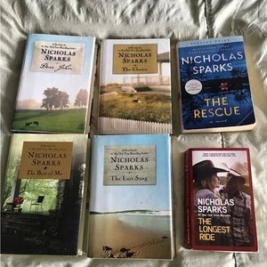 6 Book Bundle by Nicholas Sparks